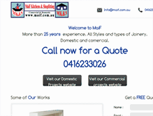 Tablet Screenshot of maif.com.au
